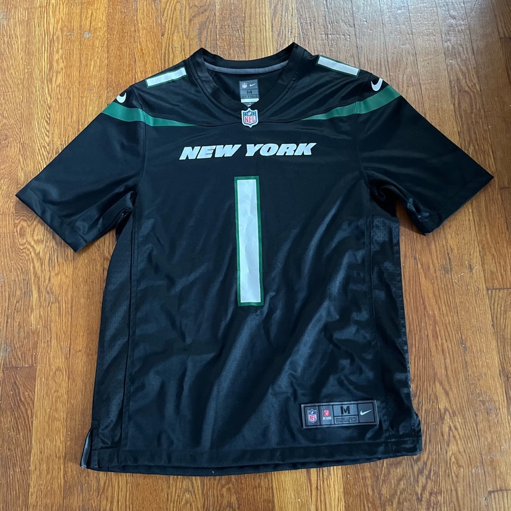 Nike Men's New York Jets Ahmad "Sauce" Gardner #1 Jersey - Black - Size